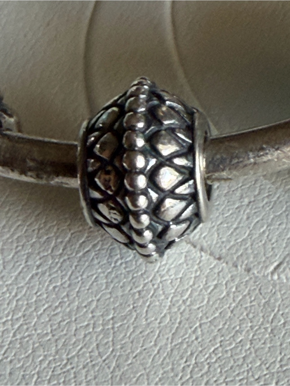 Authentic Pandora  Inner Strength charm Silver